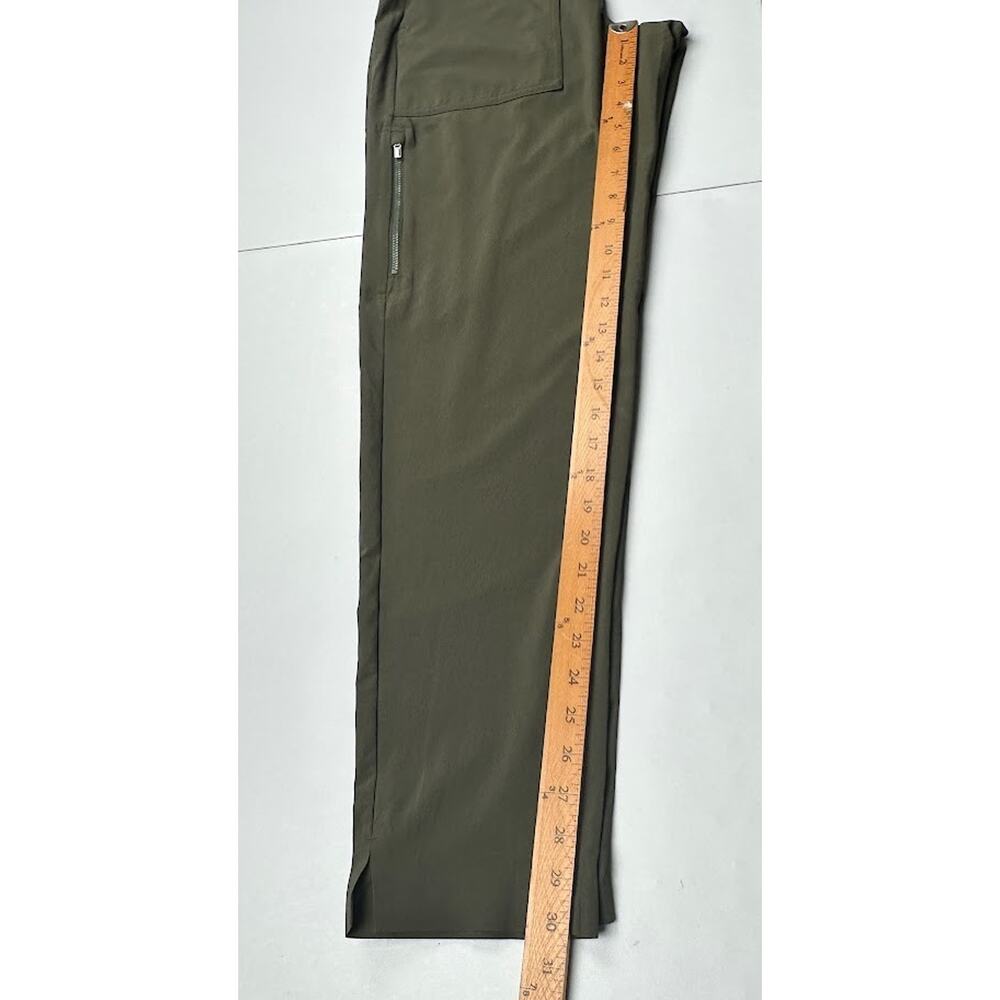 Athleta Pants Womens 6T Olive Green Brooklyn Mid Rise Ankle Utility Outdoor Hike - Picture 12 of 13